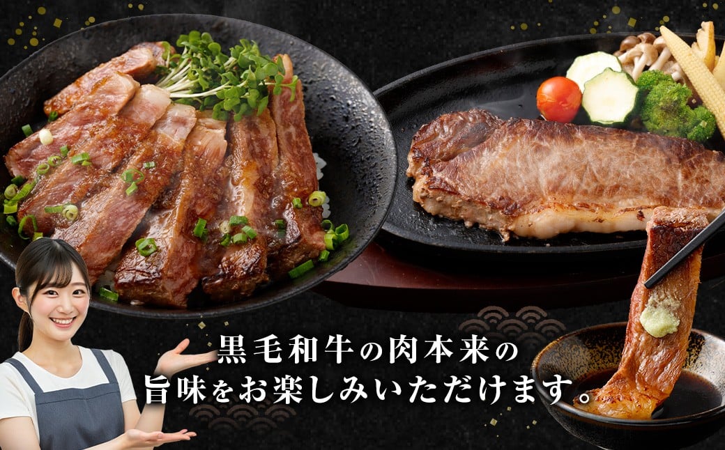 【鹿児島県産】黒毛和牛 サーロインステーキ 約500g （約170g×3枚） お肉 にく ニク 牛肉 サーロイン ステーキ 冷凍 鹿児島県 薩摩川内市 BS-3122