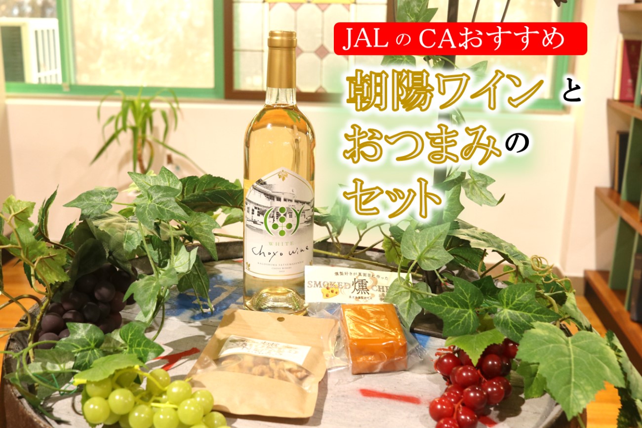 [JAL限定][JALのCAおすすめ]朝陽ワインとおつまみのセット BSR-524 朝陽ワイナリー JALふるさと納税限定