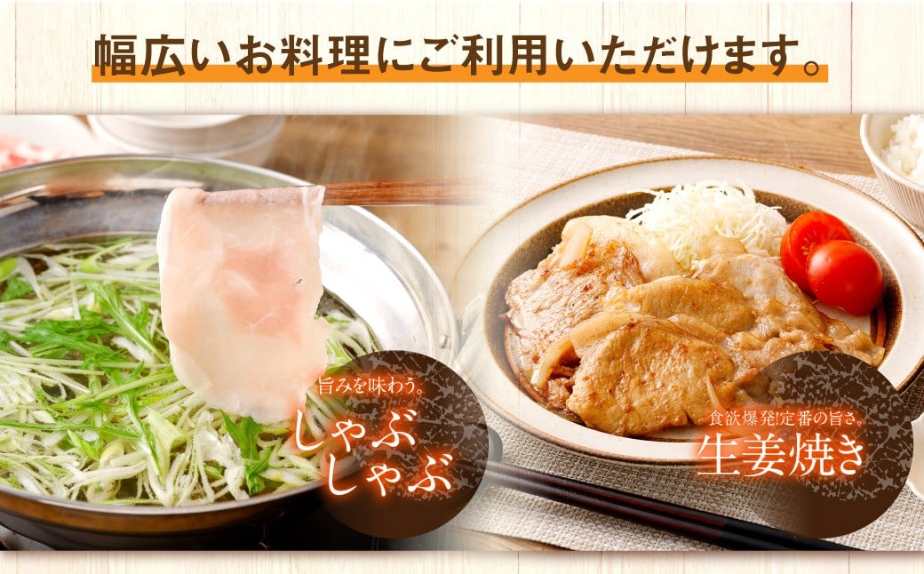 鹿児島県産 豚肉 ローススライス　合計2kg（500g×4パック）ロース 豚 肉 お肉 AS-583-0 【2026年2月上旬以降順次発送予定】