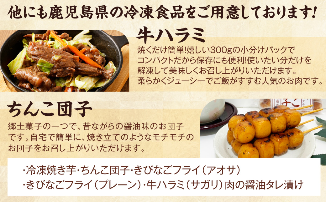 AS-086 【お楽しみ福袋B】鹿児島の美味しいが届く！5品以上