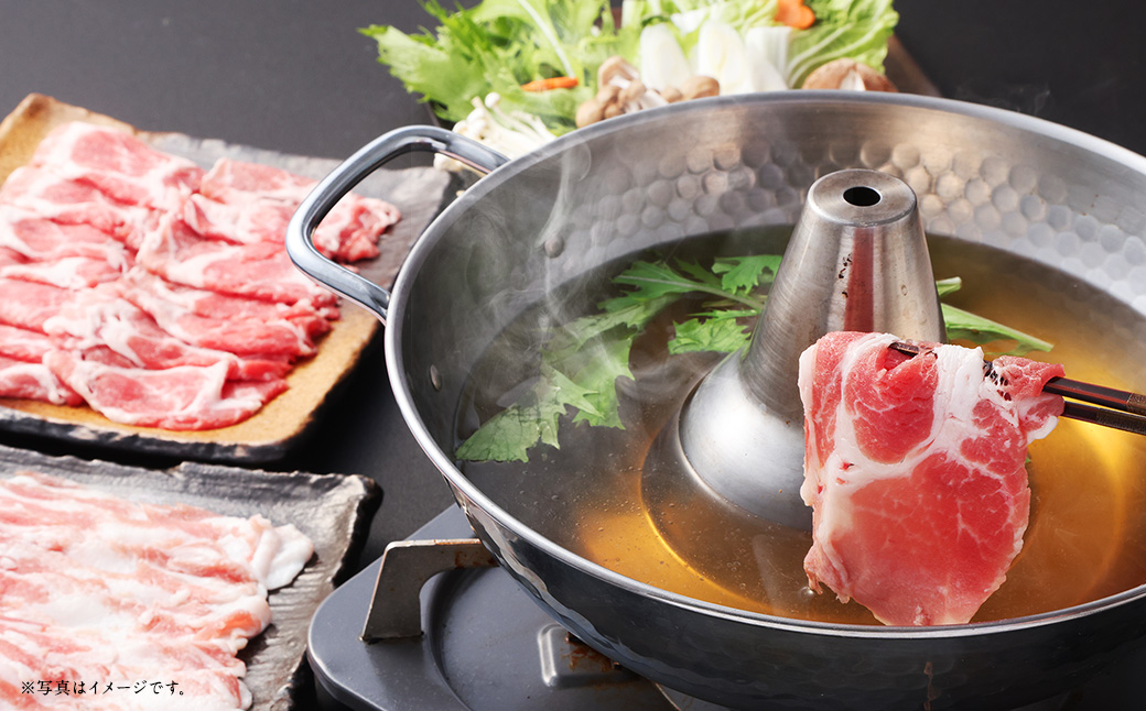 【10営業日以内発送】【お肉たっぷり（黒豚肩ロース）】 黒豚・黒牛しゃぶしゃぶ専門店SATSUMA 黒豚 しゃぶしゃぶ セット（4～6人前）鹿児島 黒豚しゃぶしゃぶ  BSR-368-1-00 