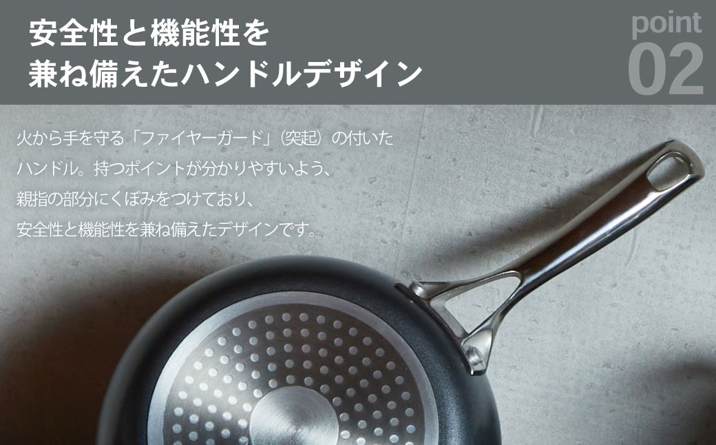 【京セラ】 フッ素不使用 セラブリッド フライパン ステンレスハンドル 20cm （IH/ガス火対応） セラミック加工のフライパン KYOCERA AS-8118