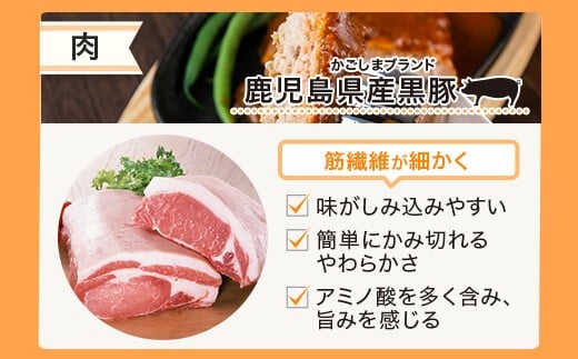 AS-029 鹿児島県産黒豚煮込みハンバーグ