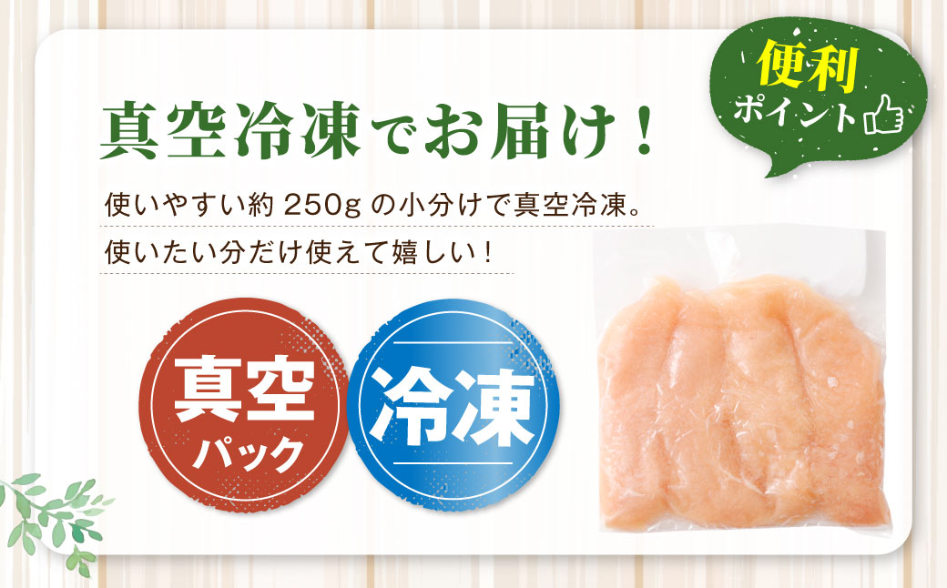 鹿児島県産 若鶏 筋なしささみ 約5kg セット カット 筋なし ささみ 小分け 鶏肉 冷凍 BS-853