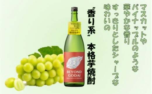 BSR-521 香り系の本格焼酎 「BEYOND GODAI」1800ml×2本