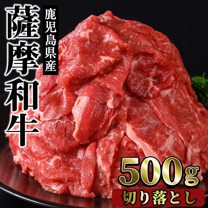 No.1142-A 薩摩和牛切り落とし(500g×1P) 【さつま屋産業】