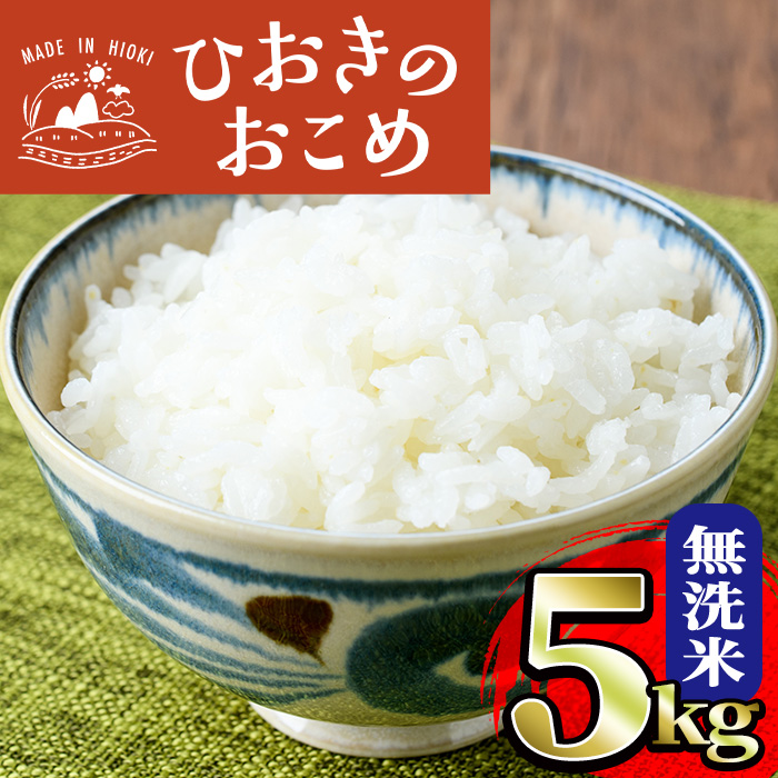 No.598 国産！鹿児島県産ひおきのおこめ無洗米5kg！米 白米 精米 ご飯 おにぎり お弁当 国産 常温【正留産業】
