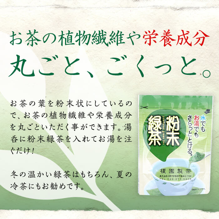 No.617 鹿児島県産！お手軽セット3種！緑茶と焙茶のティーバッグと粉末緑茶(1袋)【世献 榎園製茶】