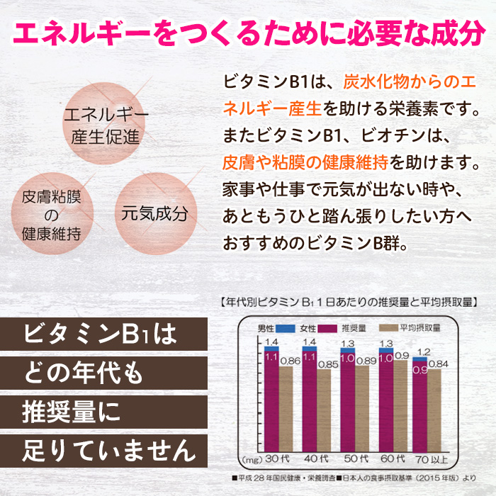 No.1031 ビタミンB群(31粒×6袋・計186粒)鹿児島 日置市 健康食品 サプリ 栄養バランス 食生活 安心安全 ビタミン 【てまひま堂】