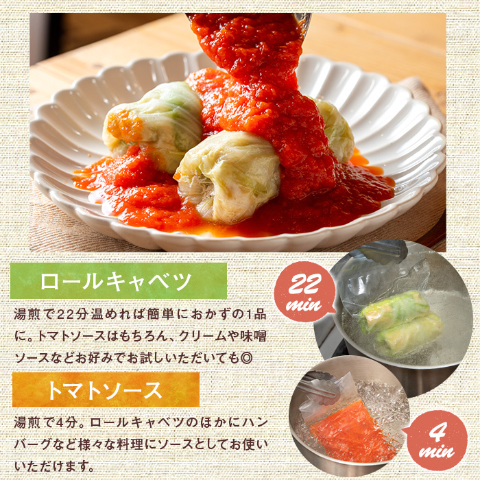 No.1314-B 素材にこだわったトマトソース(120g×4袋) トマトソース 惣菜 添加物不使用 簡単調理 湯煎 冷凍 数量限定【常日頃、】