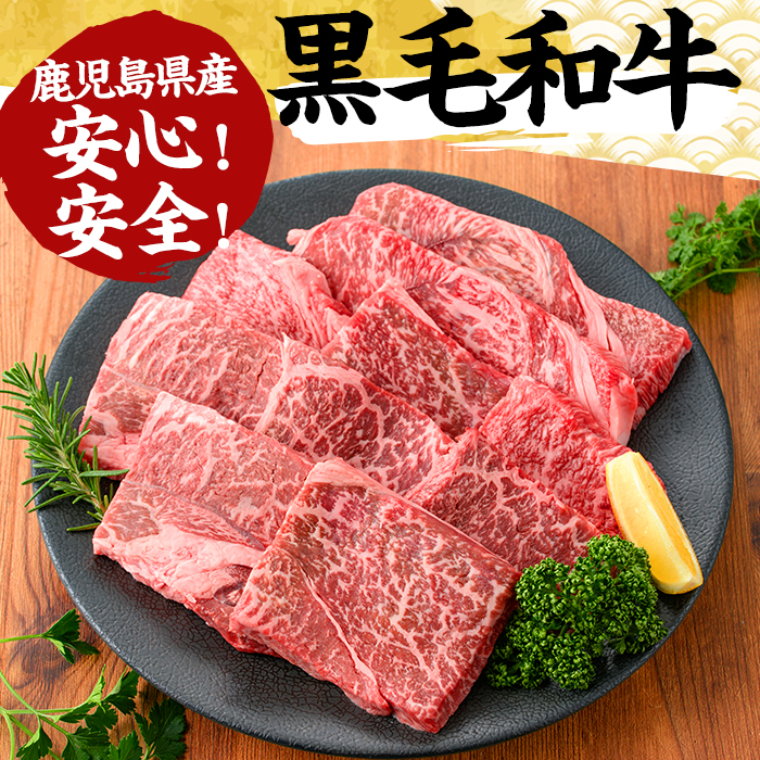 No.609 鹿児島県産黒毛和牛モモ赤身ステーキ(10〜12枚・計800g)【さつま屋産業】