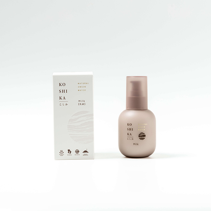 K-263 KOSHIKA｜こしか Milk(ミルク)天然温泉水乳液(100ml)【ビジョン】霧島市 化粧品 コスメ スキンケア