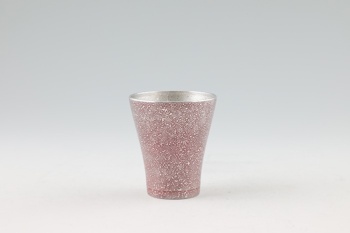 E0-003 【JALふるさと納税限定】薩摩錫器フリータンブラー赤！鹿児島の伝統工芸の技が魅せる薩摩錫器で造られた錫製酒器で贅沢なひとときを【薩摩錫器工芸館】