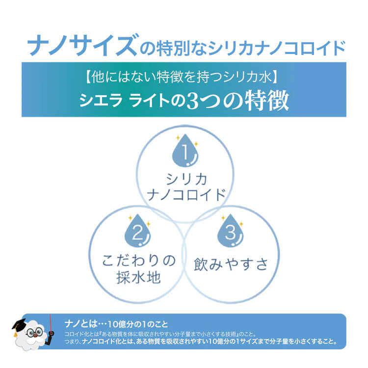 K-408 シリカナノコロイドウォーター Si-era light(シエラライト)300ml 30本セット【シリカテックス宇部】霧島市 シリカ シリカ水 シリカウォーター 美と健康 水活