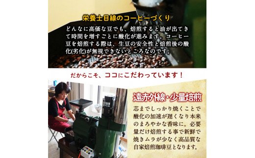 A-172 ＜豆を挽いて粉の状態でお届け＞珈琲豆100g×5種詰め合わせ【ノア・コーヒー】