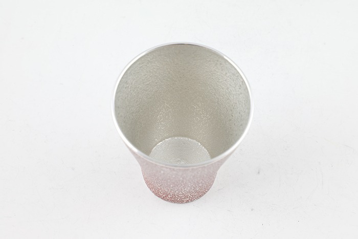 E0-003 【JALふるさと納税限定】薩摩錫器フリータンブラー赤！鹿児島の伝統工芸の技が魅せる薩摩錫器で造られた錫製酒器で贅沢なひとときを【薩摩錫器工芸館】