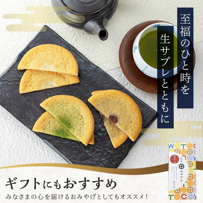 C-086-B 丸十生サブレ詰め合わせ(12枚入×5箱 計60枚)【徳重製菓とらや】霧島市 生サブレ サブレ しっとり なめらか マイルド お菓子 焼菓子 おやつ お土産 贈り物 手土産 チョコレート ホワイトチョコレート 霧島茶チョコレート