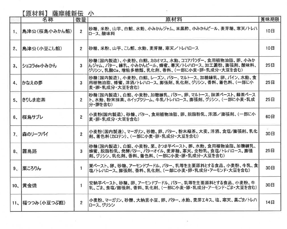 A5-017 薩摩維新伝(小)かるかん・饅頭などスイーツ詰め合わせ(計23個)【森三】