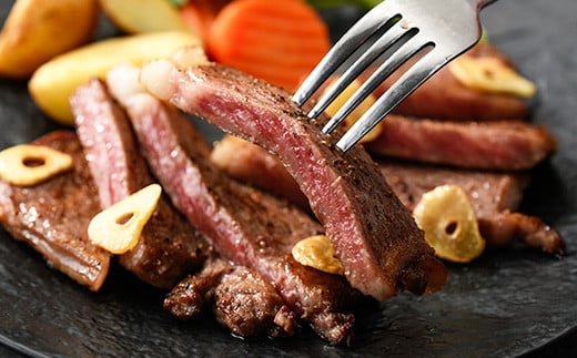 ＜肉質等級5等級＞(K-105)鹿児島黒牛サーロインステーキセット(200g×2P・計400g)日本一に輝いた牛肉をご家庭で！【JAさつま日置農業協同組合】【00-058-01】