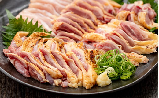 《数量限定》鹿児島県産！ヤブサメファーム 鶏3種タタキセット(計800g) 国産 鶏肉 鳥肉 とりにく 鳥刺し とりさし 鶏刺し 鳥たたき 鶏たたき たたき 刺身 刺し身 晩酌 おつまみ 冷凍【ヤブサメファーム】【00-038-03】