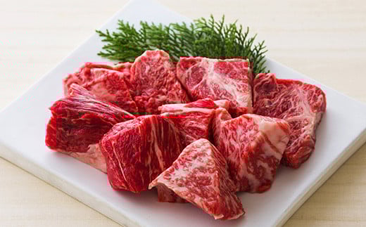 鹿児島県産黒毛和牛！A4等級以上！尾崎牧場産黒毛和牛スネ肉角切り(600g) 国産 鹿児島県産 和牛 牛肉 すね肉 お肉 角切り 煮込み【バクロ】【A-1823H】