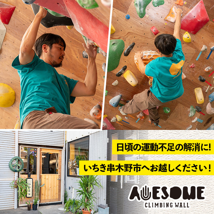 ボルダリング体験 施設利用回数券(10回分) 鹿児島 いちき串木野 体験 1日体験 アクティビティ お出かけ 遊ぶ 運動 家族 こども カップル 初心者歓迎 優待券 施設利用 クライミング【蔵】【E-117H】