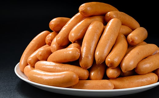 鹿児島県産茶美豚使用！大粒ウインナー(計約1.9kg・215g×9P) 国産 九州産 鹿児島 豚 ぶた ブタ 加工品 ウィンナー ソーセージ あらびき 粗挽 粗挽き 惣菜 食卓おかず おつまみ 焼肉 バーベキュー BBQ ホットドッグ【鹿児島協同食品】【A-1875H】