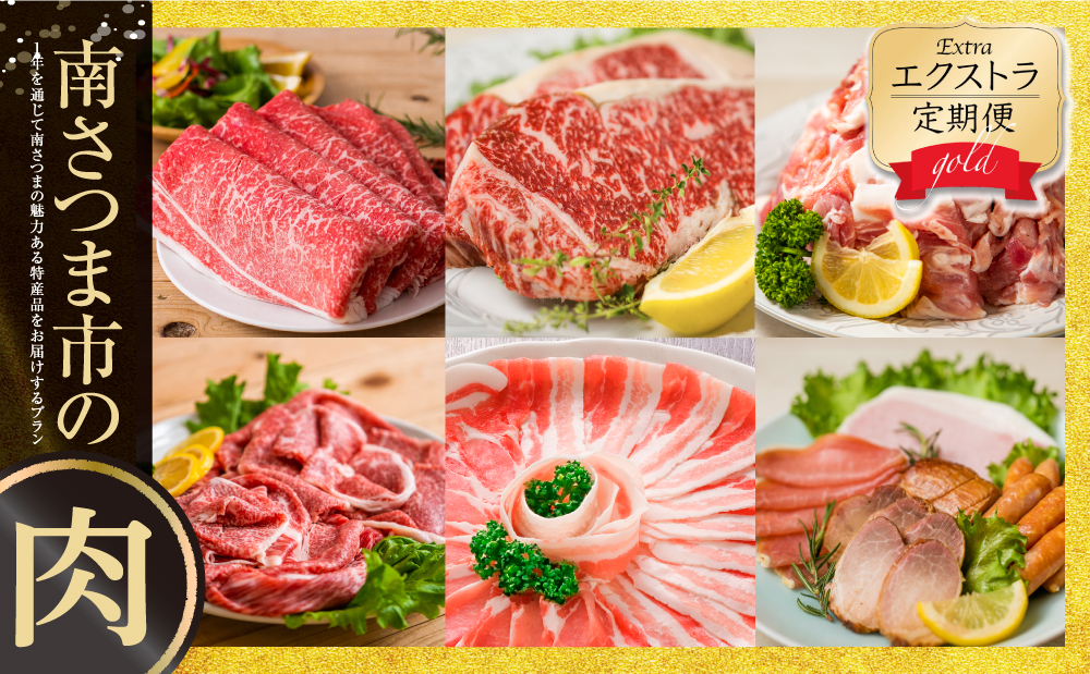 エクストラ定期便ゴールド 南さつま市
