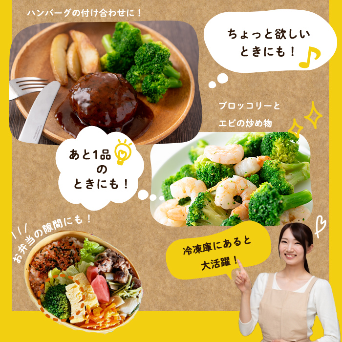 【定期便 全3回】鹿児島県産 冷凍ブロッコリー＜計7.2kg＞(200g×12袋×3ヶ月) ブロッコリー 野菜 冷凍 カット カット野菜 国産 簡単 手軽 サラダ 味噌汁 スープ お弁当 t0048-009