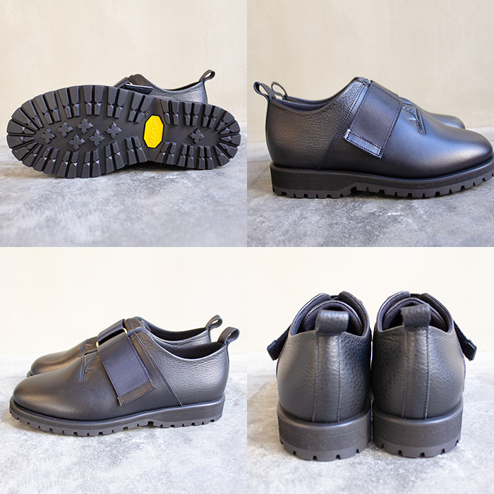 【選べるサイズ】MONKEY PRO. 黒毛和牛革のレザーシューズ 全12サイズ wa4-007