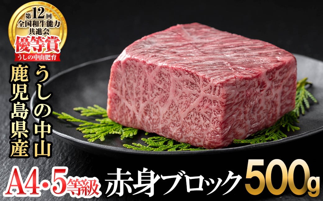 赤身ブロック500g×1P b0-204
