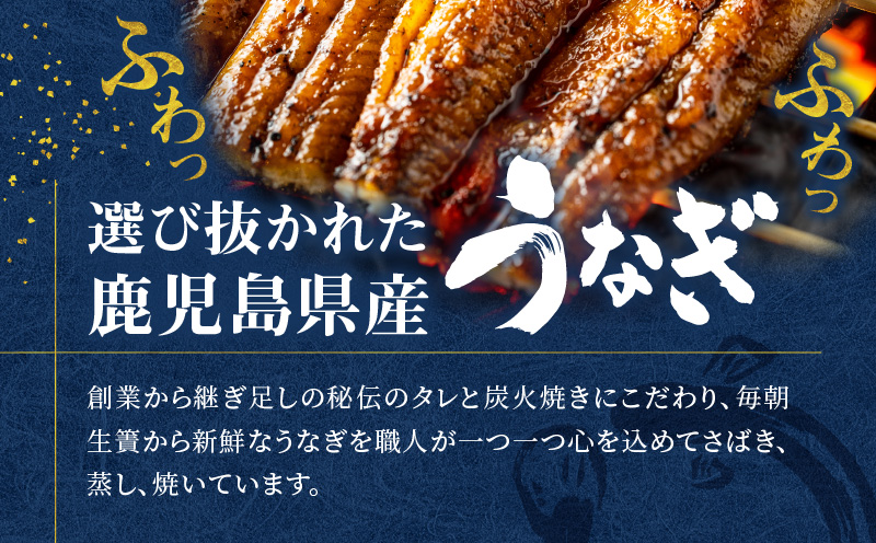 【全12回定期便】老舗うなぎ屋「三昌亭」の鹿児島県産うなぎかば焼き 100g×2セット　A040-T03