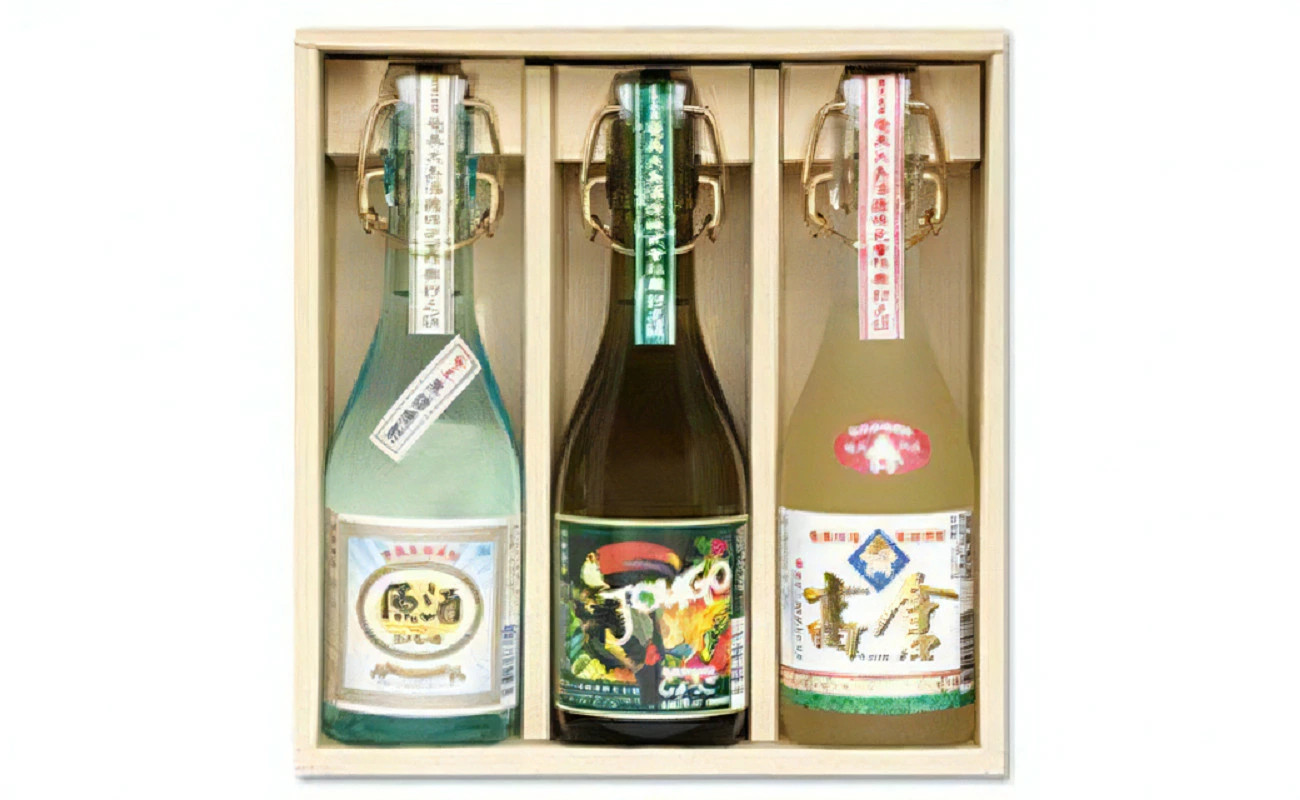 奄美黒糖焼酎 呑み比べ 3本セット　A100-008