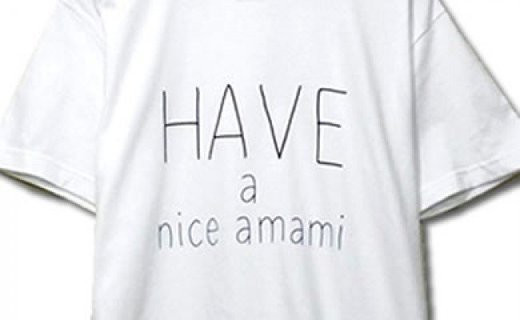 Have a nice amami 半袖Tシャツ（ホワイト）-1001