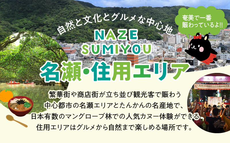 鹿児島県奄美市の対象ツアーに使えるHISふるさと納税クーポン 寄附額40,000円　HIS04