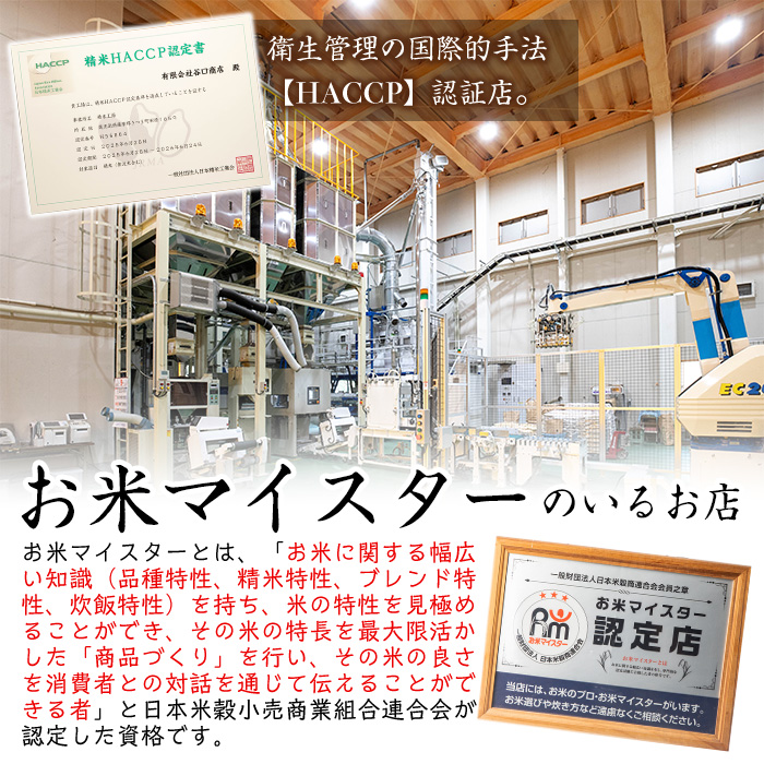 s274 ＜令和7年産＞鹿児島県産ひのひかり(計10kg・5kg×2袋) 鹿児島 国産 九州産 白米 お米 こめ コメ ごはん ご飯 ブランド米 10kg以上【谷口商店】