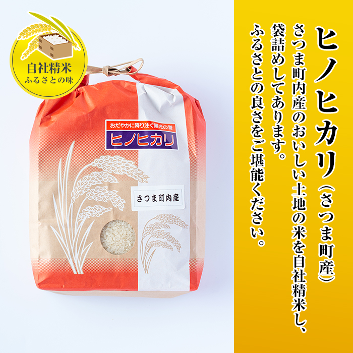 s083 掛け干し米Aセット(さつま町産ヒノヒカリ3kg×2、米粉500g、小麦粉500g) 自家製粉 安全 安心 品質 米 お米 干し米 ひのひかり セット【長浜商産】