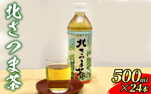 s469 爽やかな味と香り！北さつま茶(500ml×24本) 鹿児島 国産 九州産 お茶 緑茶 飲料 ペットボトル【JA北さつま】