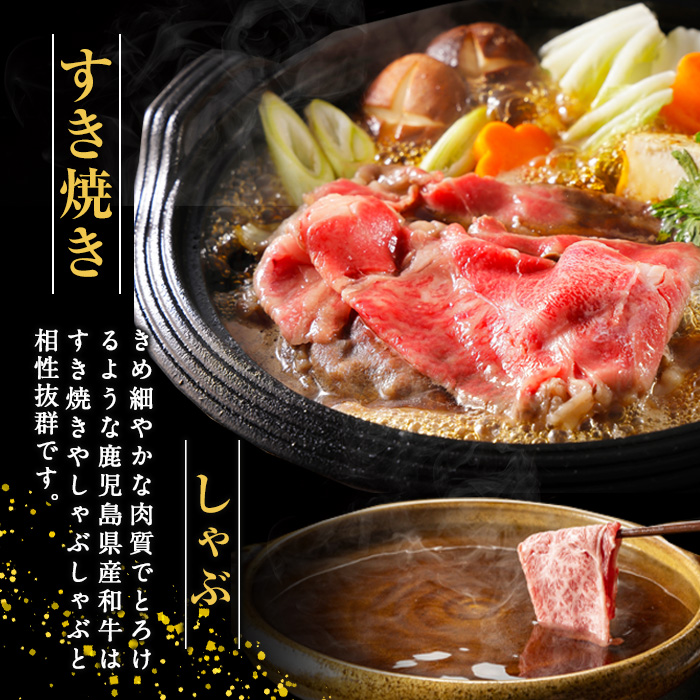 鹿児島県産 黒毛和牛 モモスライス (計1.2kg・600g×2P) 牛肉 しゃぶしゃぶ すき焼き 赤身 スライス すき焼き用 すき焼き用牛肉 すき焼き肉 すき焼き用赤身牛肉 和牛 すき焼き 牛 しゃぶしゃぶ 牛すき 牛しゃぶ 牛もも肉 黒毛和牛 鹿児島 【スターゼン】starzen-7305