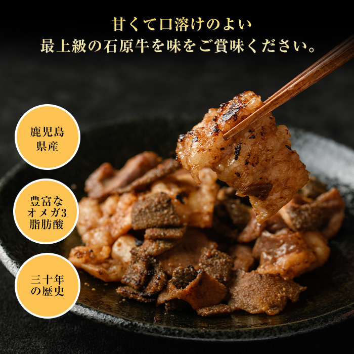 石原牛 ブレンドもつ焼きセット 石原牛 味付けホルモン 国産 牛 ウシ 牛肉 もつ もつ焼き ホルモン 冷凍 【石原PRO】ishihara-1353