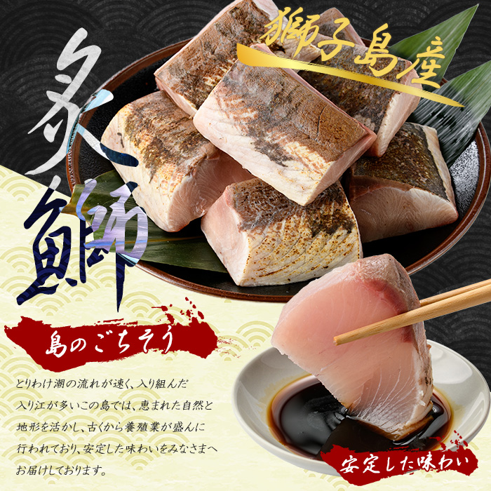 獅子島産 百年漁師の鰤 炙り刺身サク (約150g×8パック) 【島のごちそう】gochi-7045