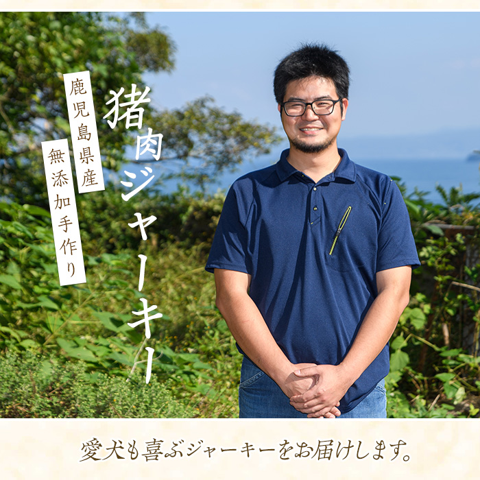 ペットフード用 イノシシジャーキー 3袋 ドッグフード 健康ケア 愛犬 イヌ おやつ 猪 ごほうび【はせがわジビエ工房】hasegawa-7072