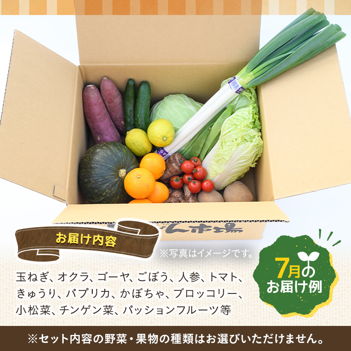 おいどん市場セレクト　旬の野菜・果物セット_keizai-913
