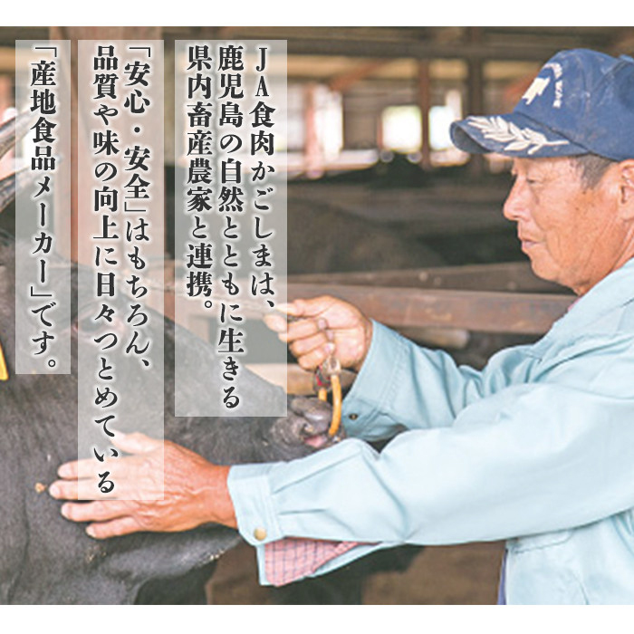 y189 《数量限定》D101 鹿児島黒牛すきやきセット(総合計600g) 国産 九州産 牛肉 黒毛和牛 和牛 国産牛 お肉 スライス すき焼き しゃぶしゃぶ 小分け 冷凍【湧水町JAあいら】