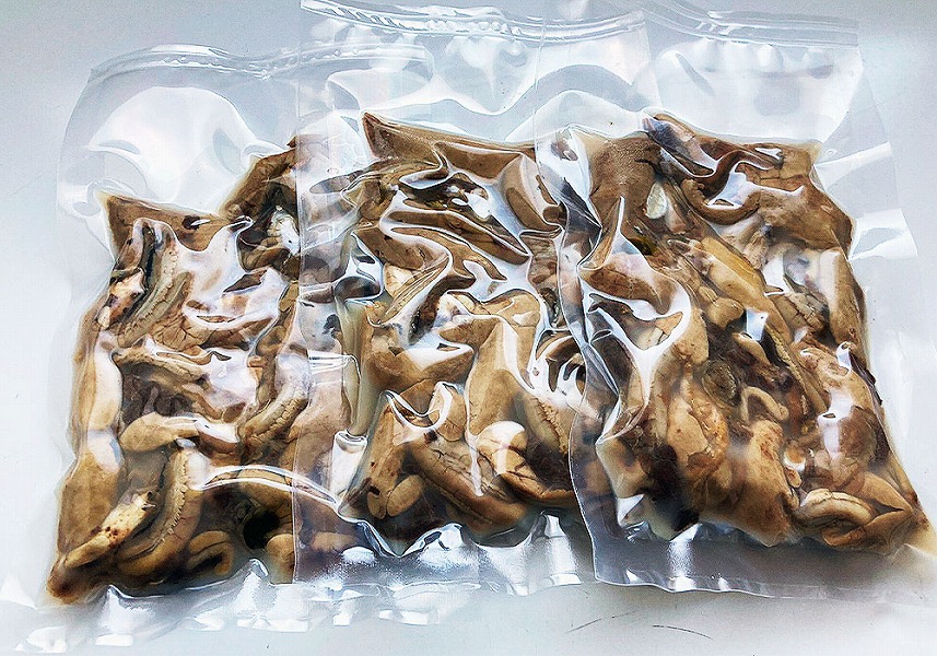 【鹿児島県産】千歳鰻のボイル肝３パックセット