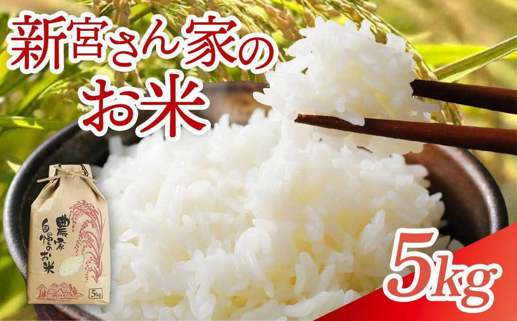 【精米】大崎産 新宮ほのか米 （なつほのか）5kg