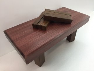 匠の技「鹿児島伝統の遊び『なんこ』セット（ブビンガ材使用）」