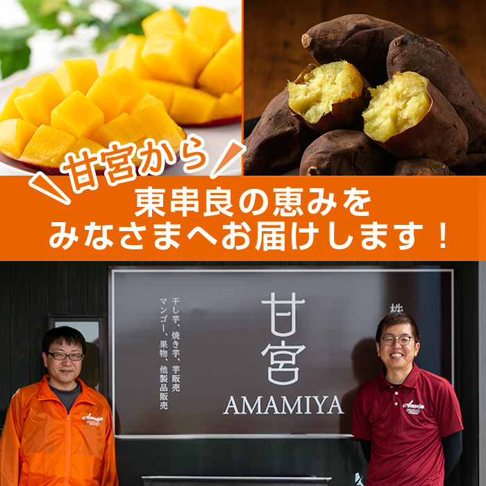 【0102621a】東串良のシルクスイート冷凍焼き芋(合計約2kg・1kg×2袋) 冷凍 焼芋 焼き芋 やきいも さつまいも さつま芋 スイーツ 熟成【甘宮】