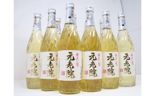 【数量限定】No.5061-1　白玉醸造「元老院（4合瓶）」12本セット