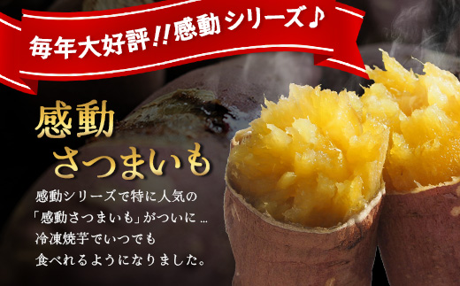 【冷凍焼芋】感動さつまいも 500g×3パック 熟成紅はるか FR-503 | サツマイモ 焼き芋 熟成芋 長期熟成 冷凍 スイーツ お菓子 甘い お中元 お歳暮 ギフト プレゼント 保存料不使用 鹿児島県 南大隅町 株式会社フォレスト